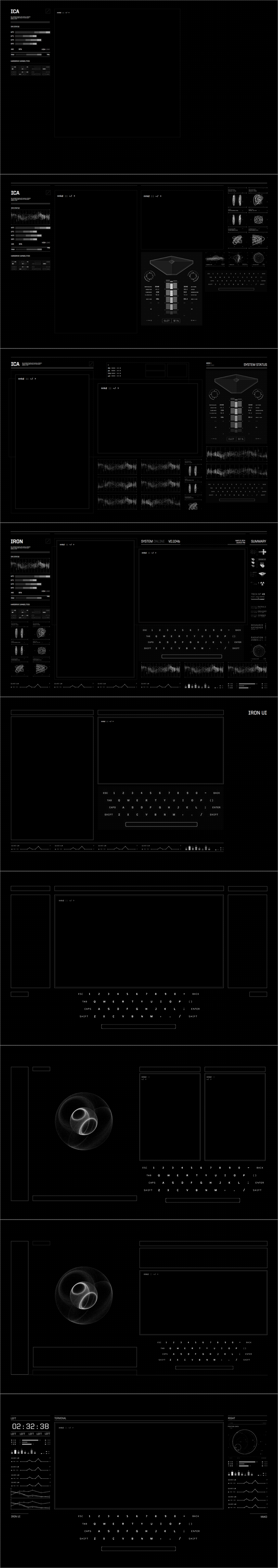 UI Layout Design Versions